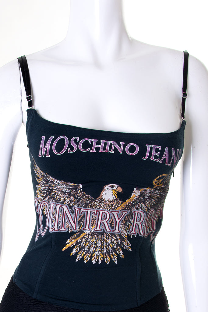 Moschino 'Country Rock' Corset Dress - irvrsbl
