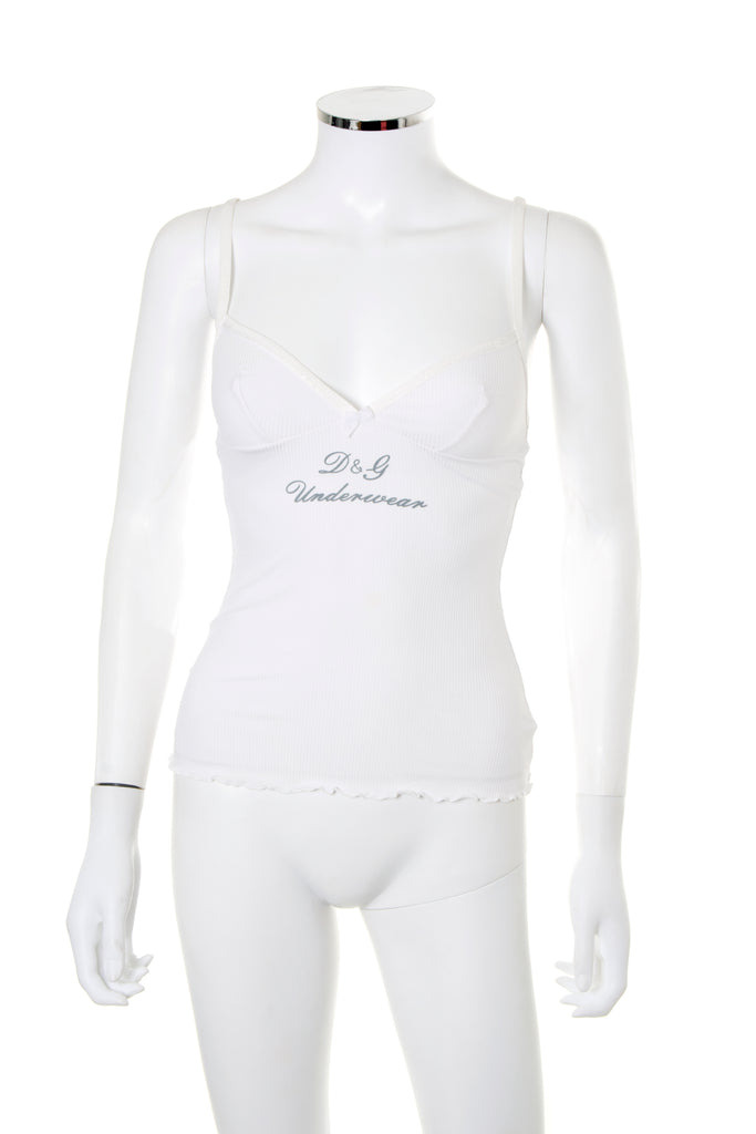 Dolce and Gabbana "D&G Underwear" Singlet - irvrsbl