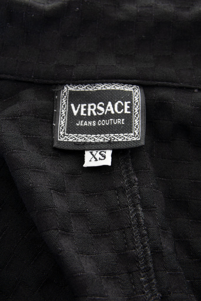 Versace Cropped Medusa Jacket - irvrsbl