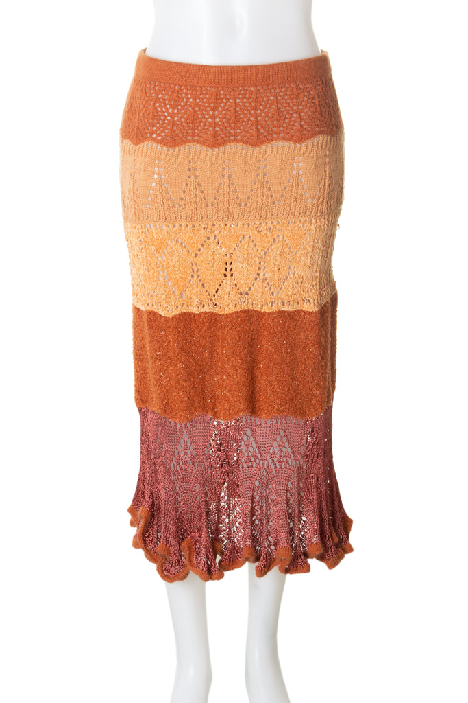 Christian Lacroix Crochet Skirt - irvrsbl