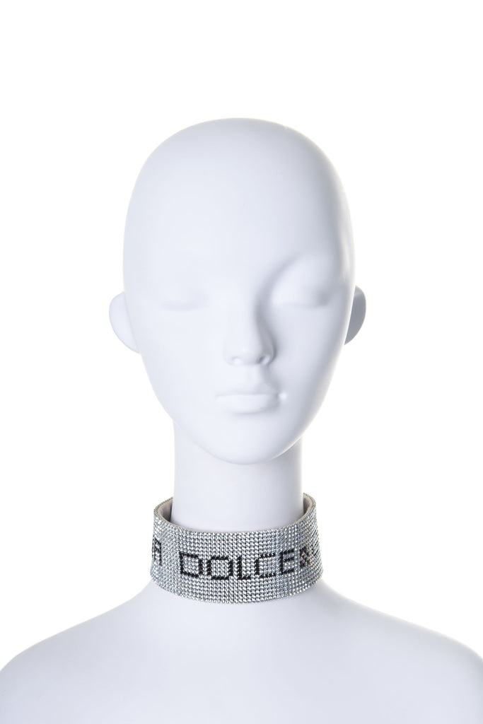 Dolce and Gabbana 2003 Crystal Choker - irvrsbl