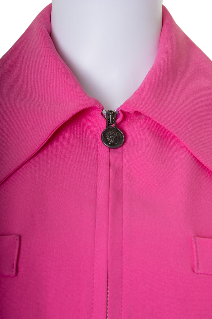 Versace Cropped Pink Jacket - irvrsbl
