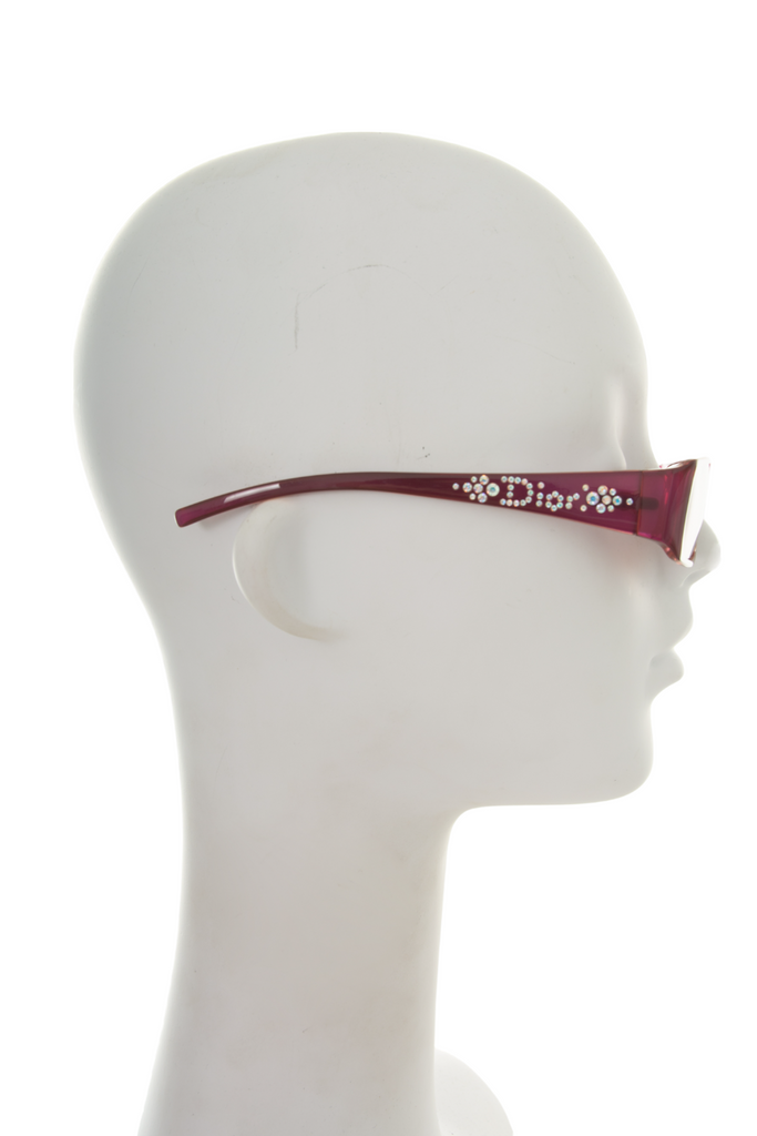 Dior 52 15 125 Rhinestone Sunglasses - irvrsbl