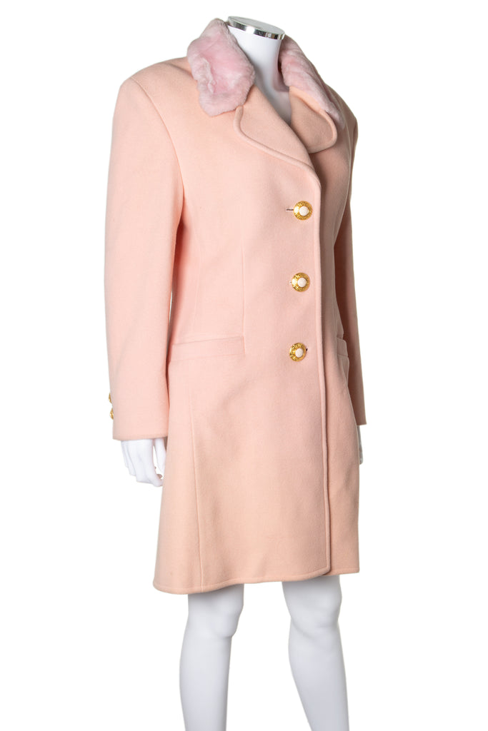 Versace Pink Coat - irvrsbl