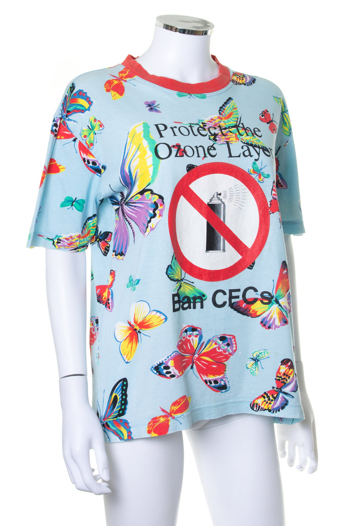 Moschino Protect the Ozone Layer Tshirt - irvrsbl