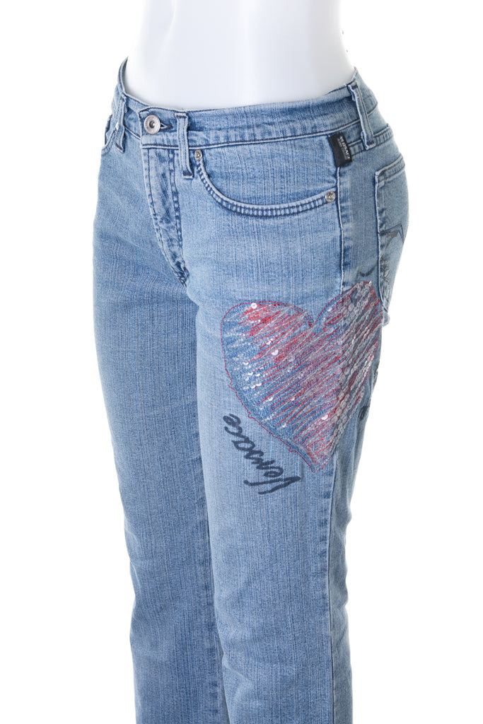 Versace Heart Jeans - irvrsbl