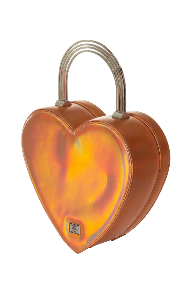 Moschino Iridescent Heart Bag - irvrsbl