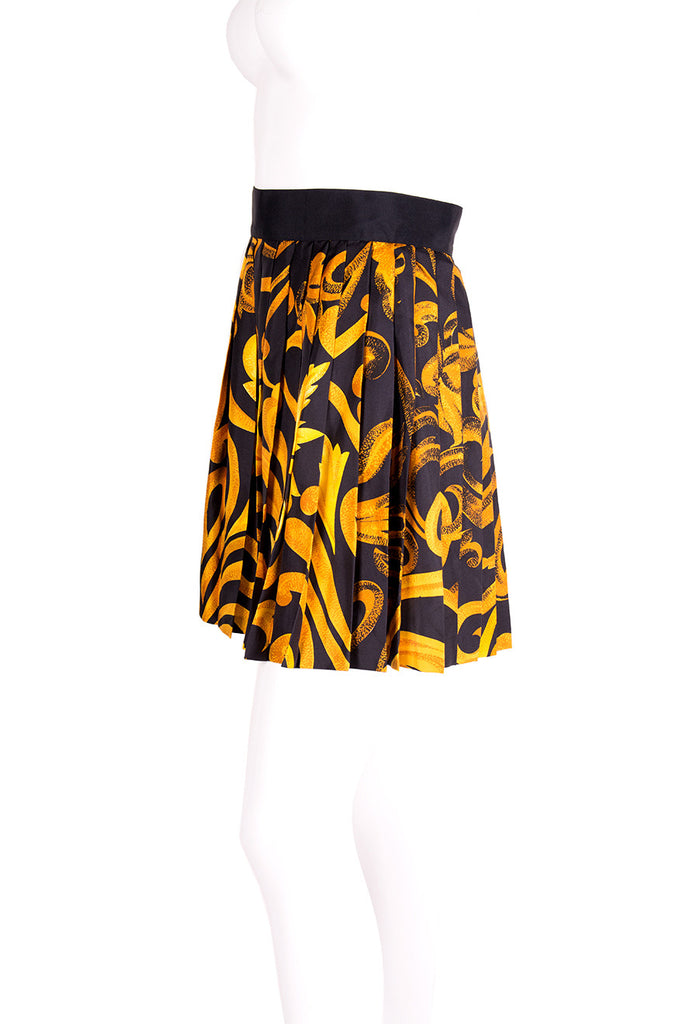 Versace Baroque Pleated Skirt - irvrsbl