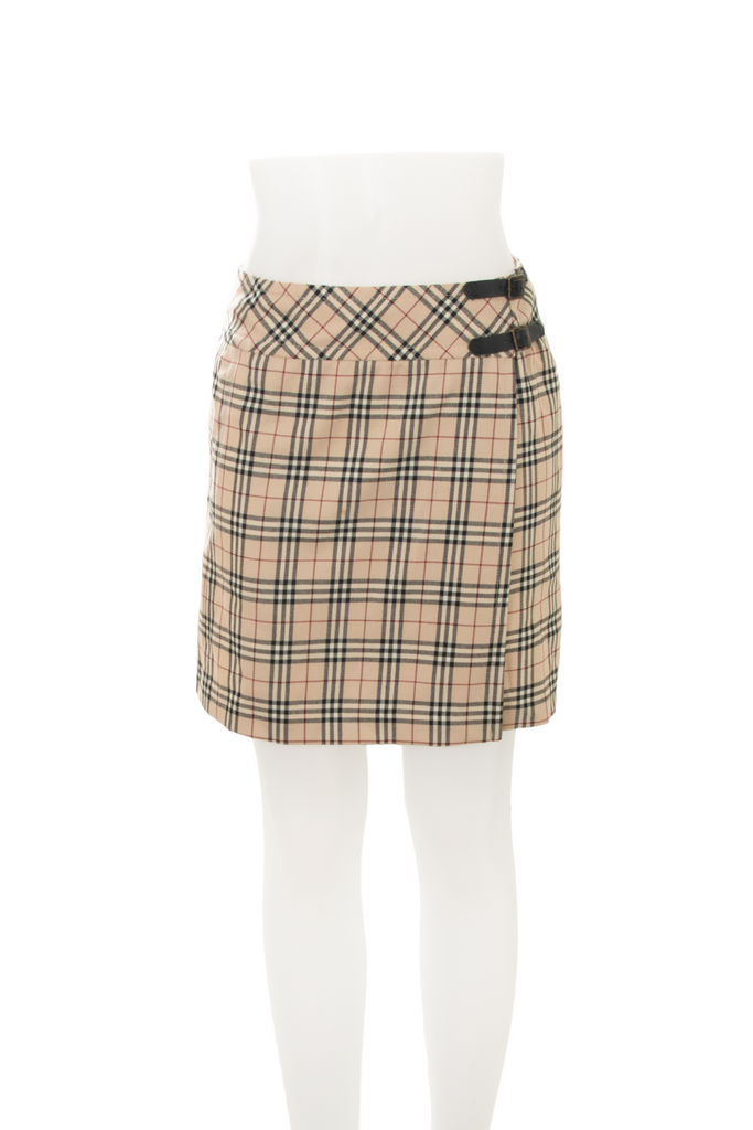 Burberry Nova Check Mini Skirt - irvrsbl