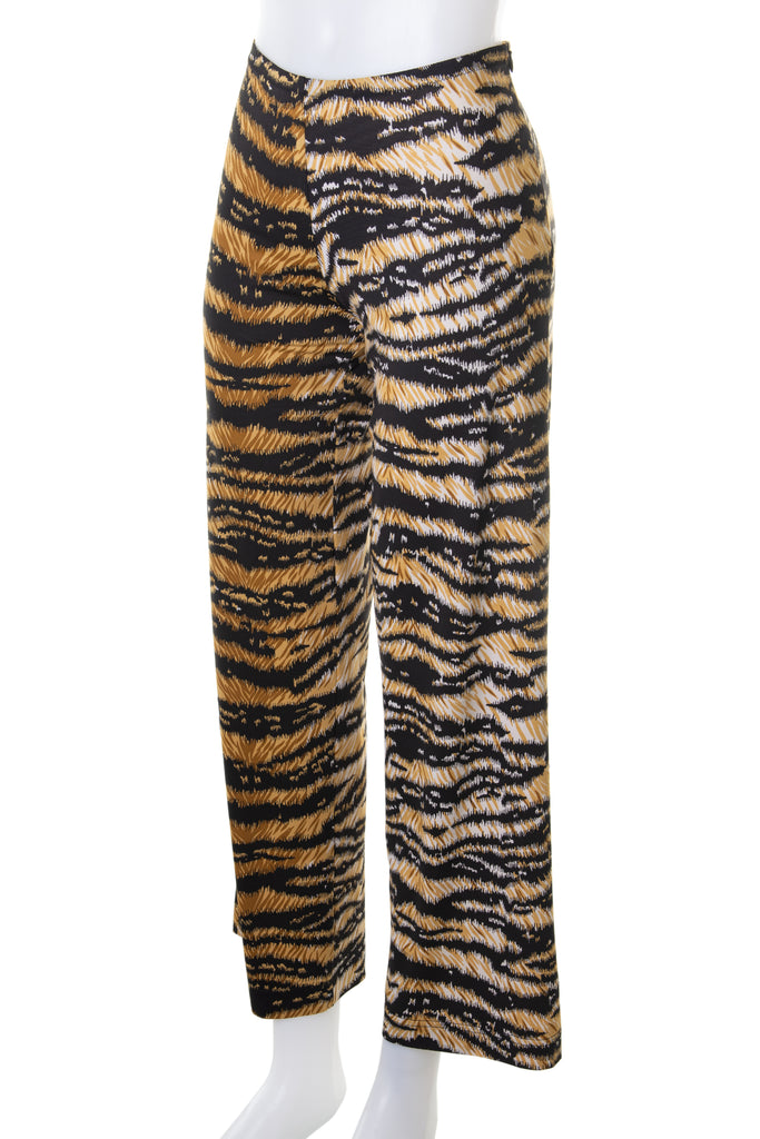 Dolce and Gabbana Tiger Print Pants - irvrsbl