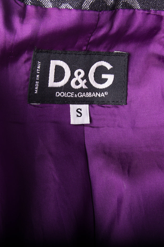 Dolce and Gabbana Monogram Coat - irvrsbl
