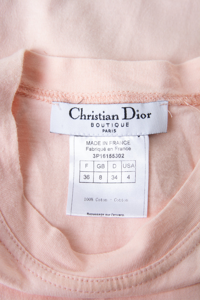 Christian Dior Denim Print Tank Top - irvrsbl