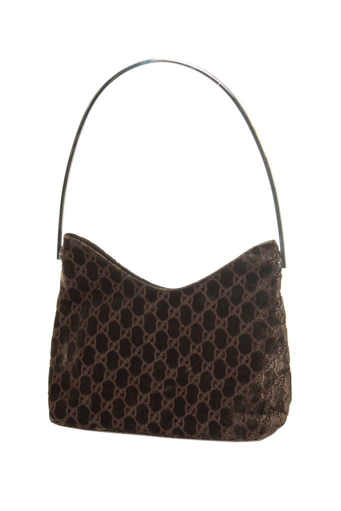 Gucci Velvet Monogram Bag - irvrsbl