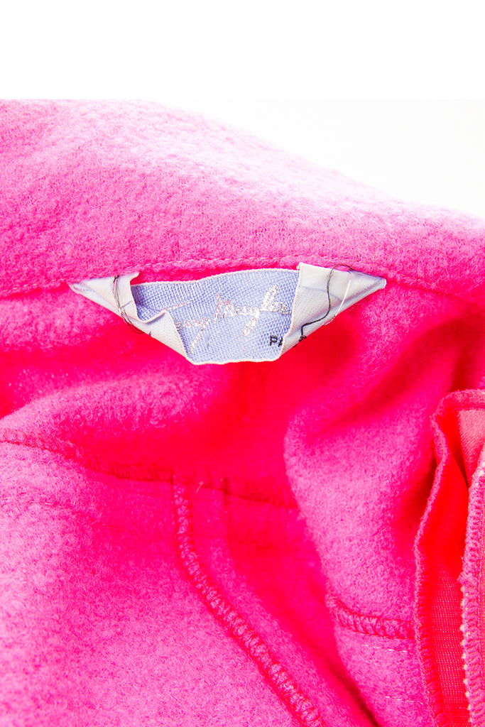 Thierry Mugler Hot Pink Biker Jacket - irvrsbl