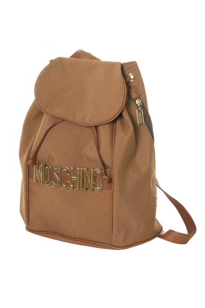 Moschino Canvas Backpack - irvrsbl