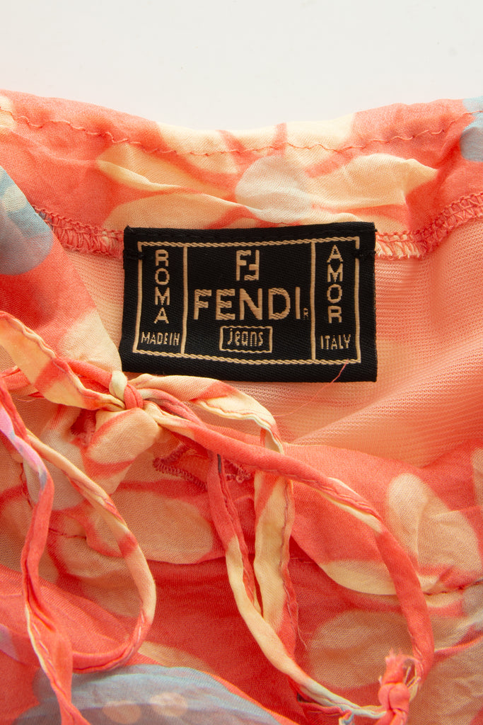 Fendi Floral Silk Skirt - irvrsbl