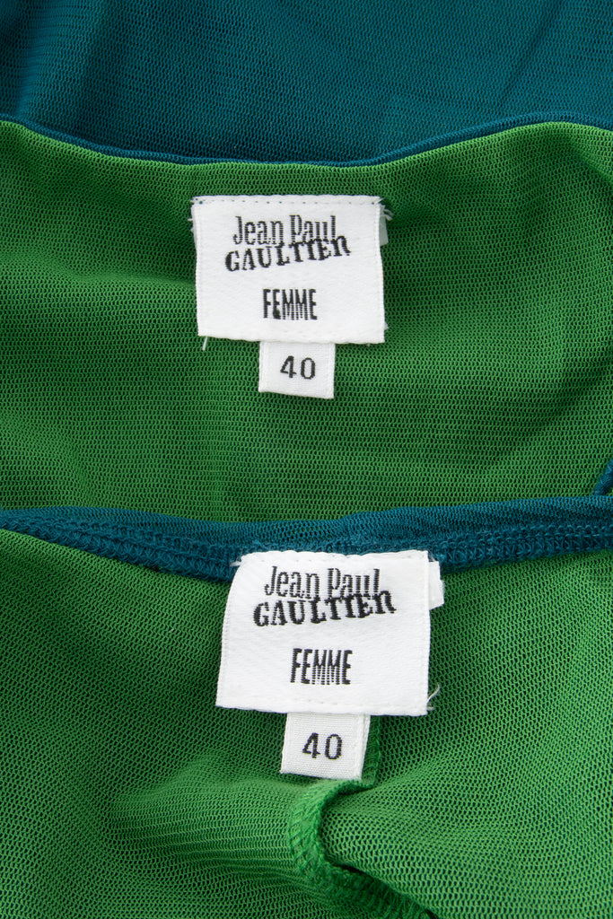 Jean Paul Gaultier Green Mesh Set - irvrsbl