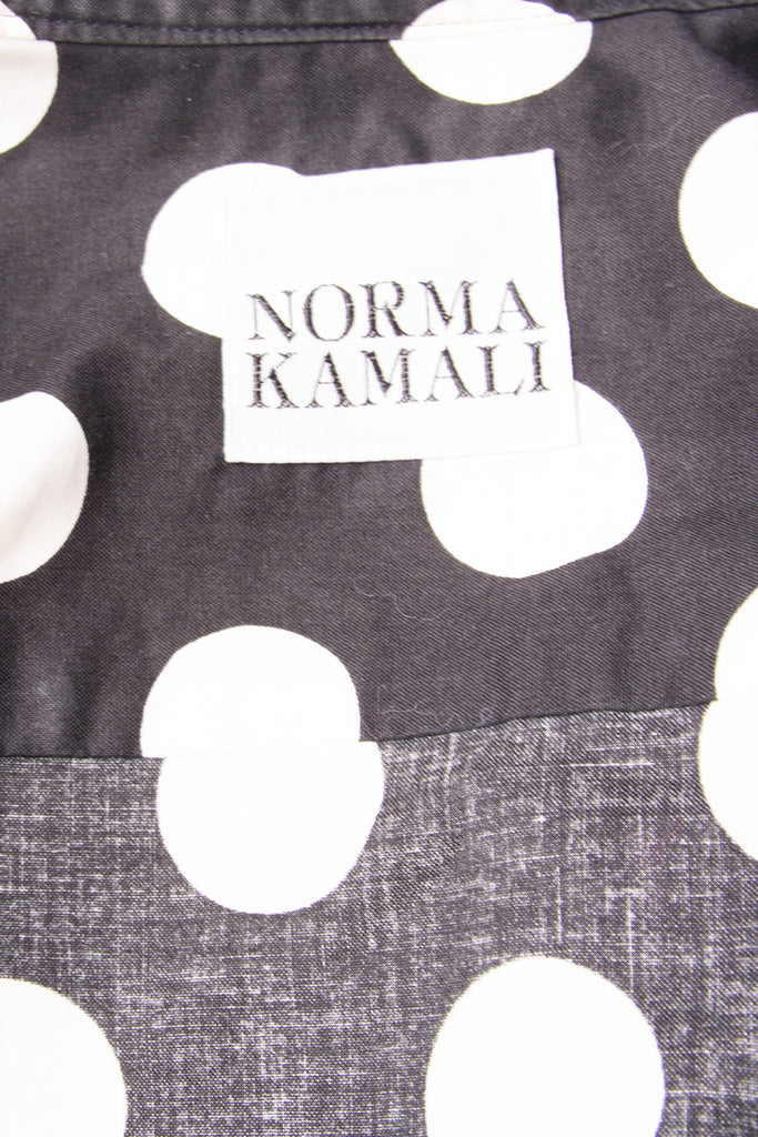 Norma Kamali Polkadot Top and Skirt Set - irvrsbl