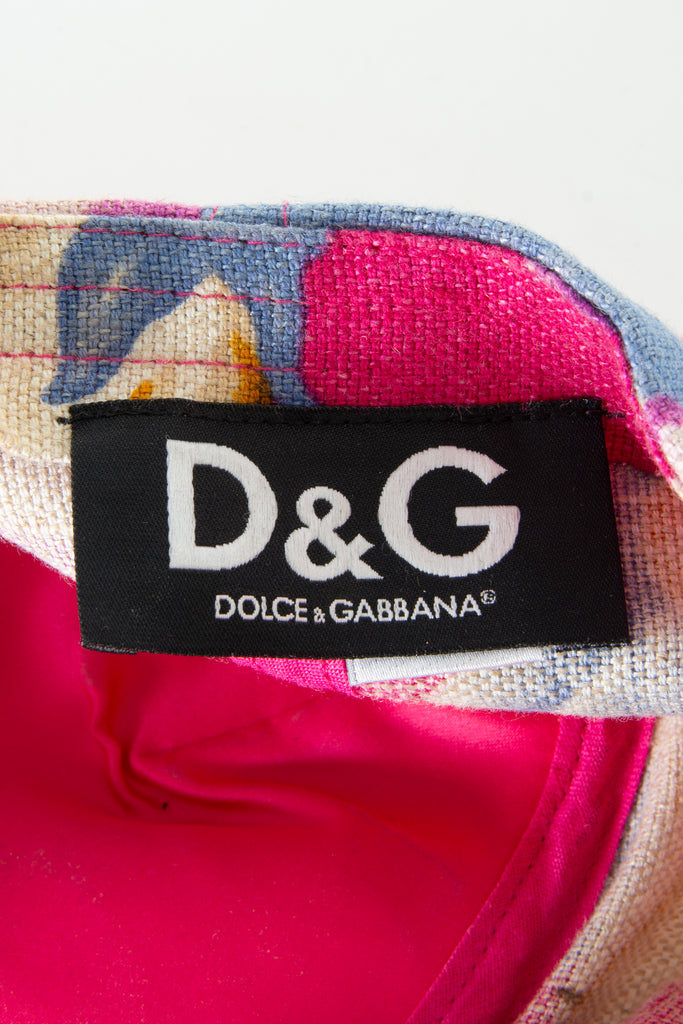Dolce and Gabbana Diamante Logo Cap - irvrsbl