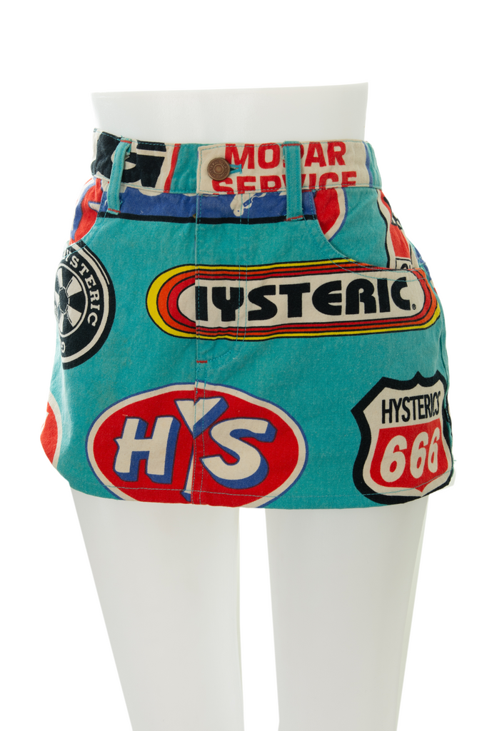 Hysteric Glamour Printed Mini Skirt - irvrsbl