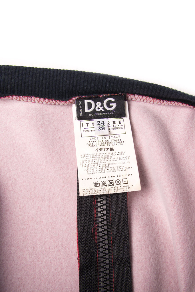 Dolce and Gabbana D&G Lace up Tracksuit Jacket - irvrsbl