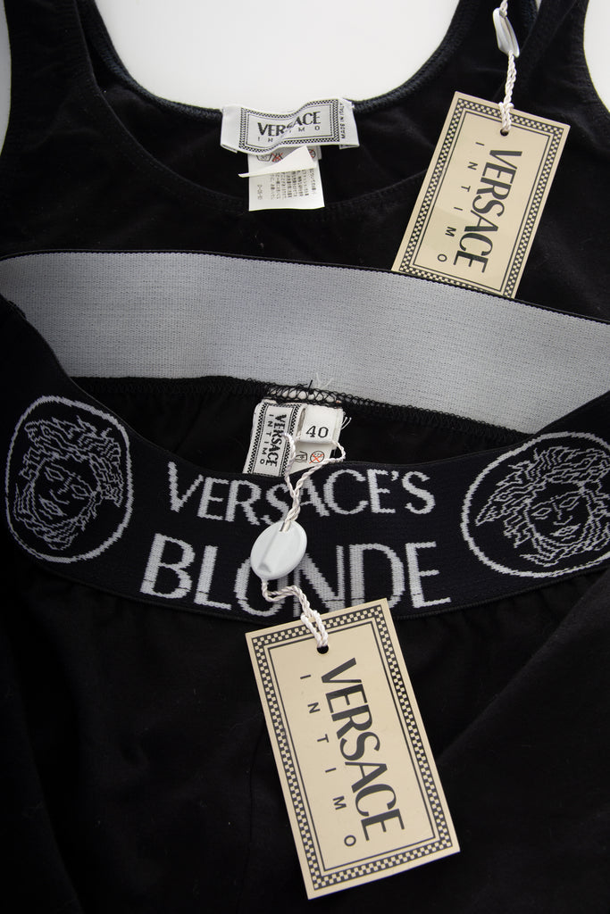 Versace Crop Top and Shorts Set - irvrsbl