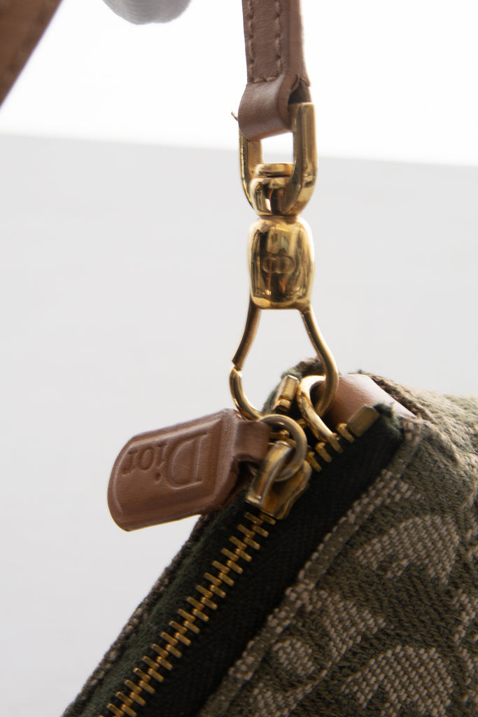 Christian Dior Mini Saddle in Khaki - irvrsbl