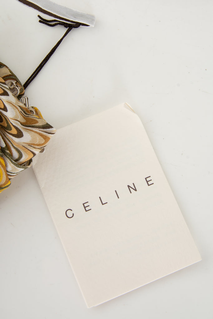Celine Silk Halter Neck Top - irvrsbl