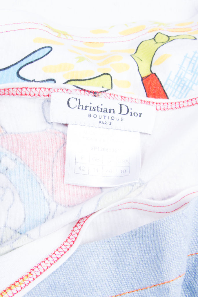Christian Dior Cartoon Printed Top - irvrsbl