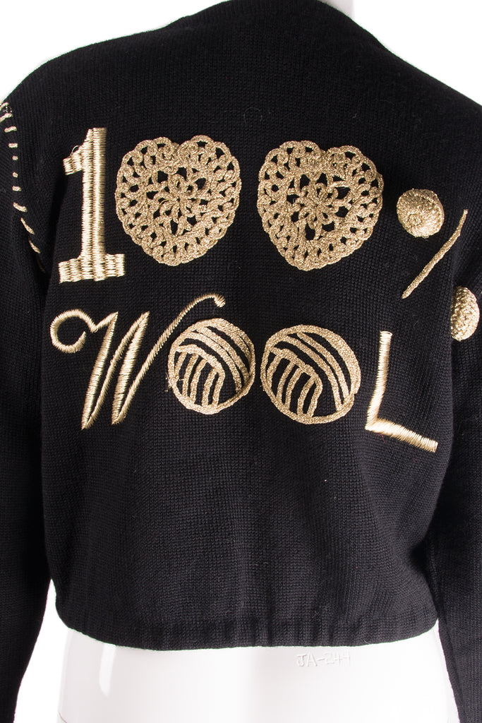 Moschino 100% Wool Jacket - irvrsbl
