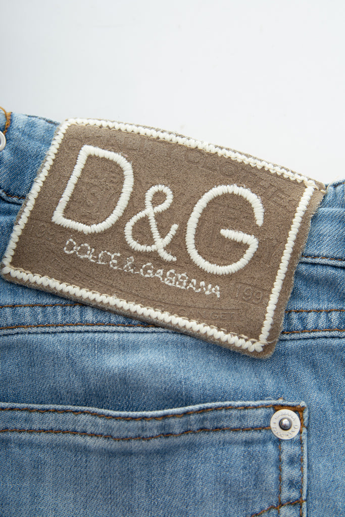 Dolce and Gabbana Lace Up Jeans - irvrsbl
