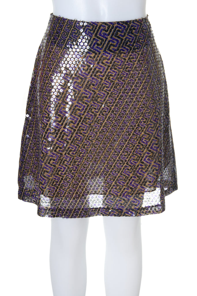 Versace Greek Key Skirt - irvrsbl