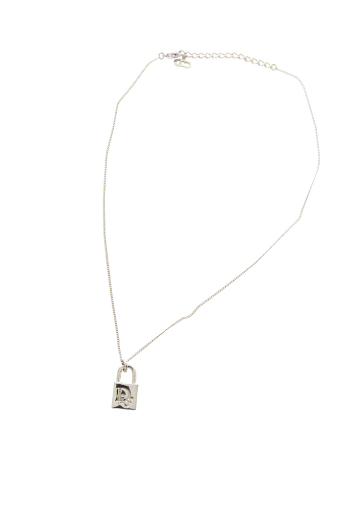 Dior Lock Pendant Necklace - irvrsbl