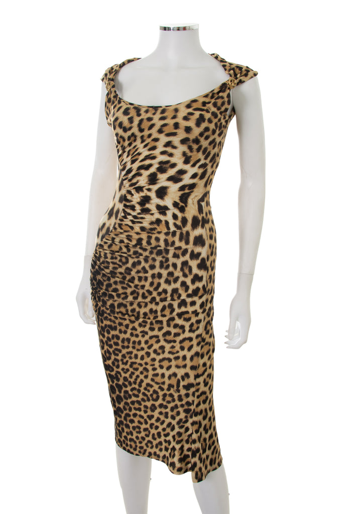 Roberto Cavalli Leopard Dress - irvrsbl