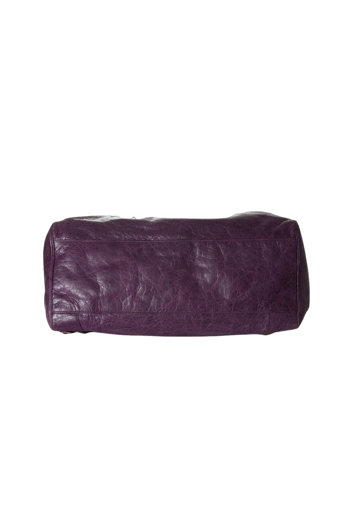 Balenciaga Large Motorcycle Bag in Purple - irvrsbl