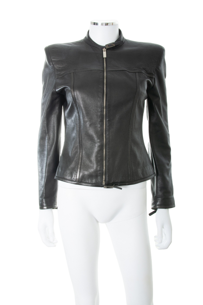 Gucci Black Leather Jacket - irvrsbl