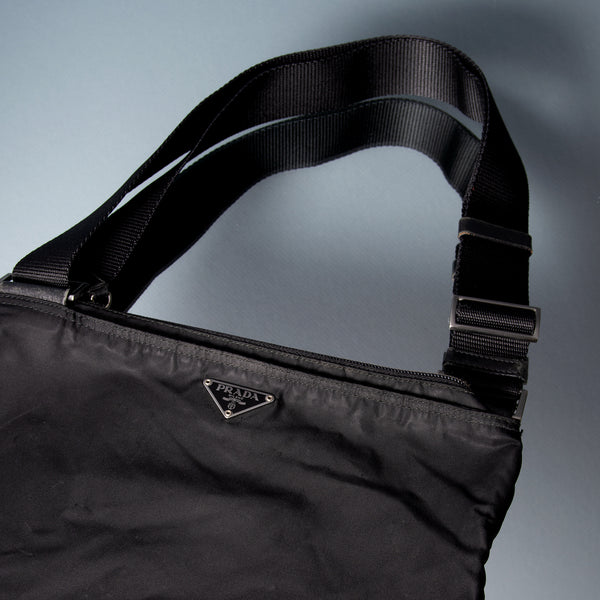 Prada Authenticated Leather Handbag