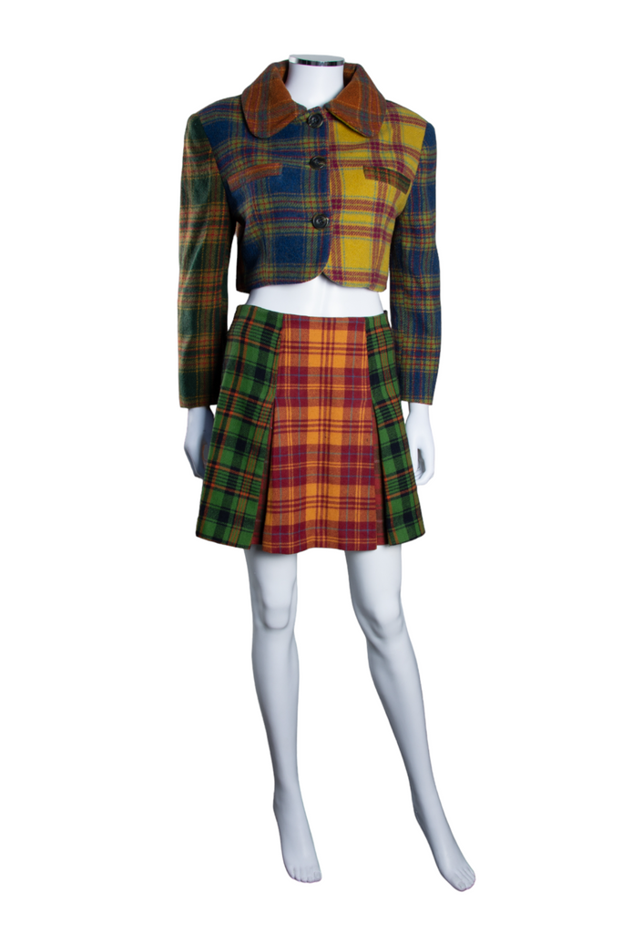 Dolce and Gabbana Plaid Set - irvrsbl