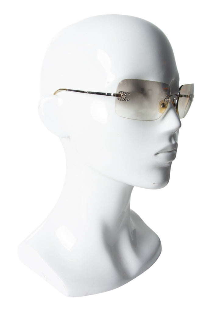 Chanel Swarovski Crystal Sunglasses - irvrsbl