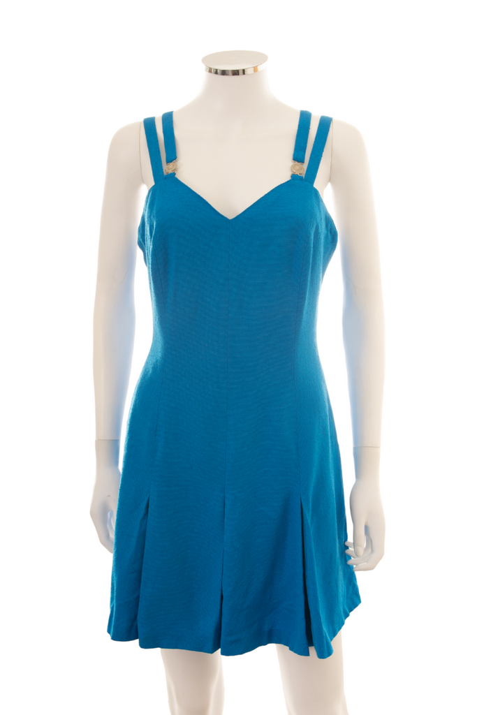 VersaceBlue Mini Dress- irvrsbl