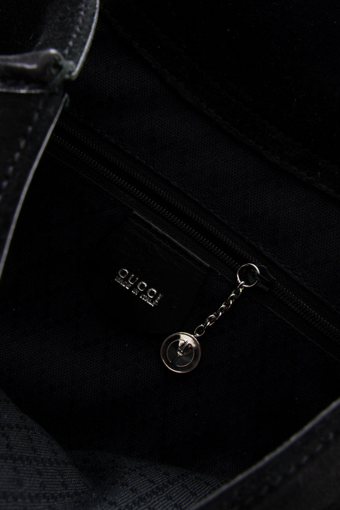 Gucci Horsebit Sling Bag in Black - irvrsbl