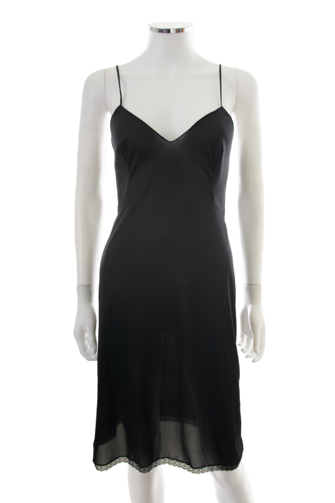 Dolce and Gabbana Black Slip Dress - irvrsbl