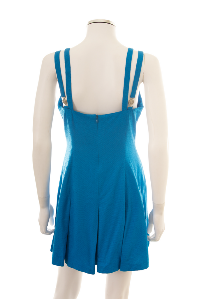 VersaceBlue Mini Dress- irvrsbl