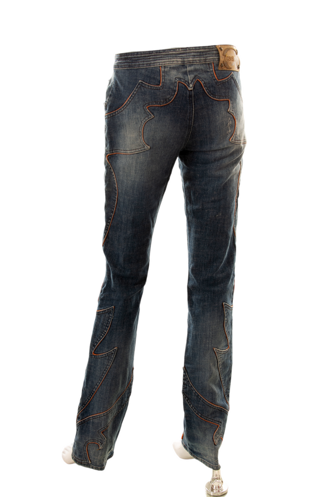 Roberto Cavalli Low Rise Y2K Jeans - irvrsbl