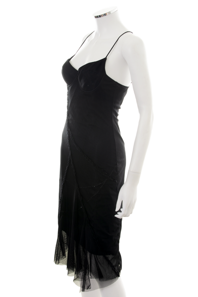 Versace Black Lace Dress - irvrsbl