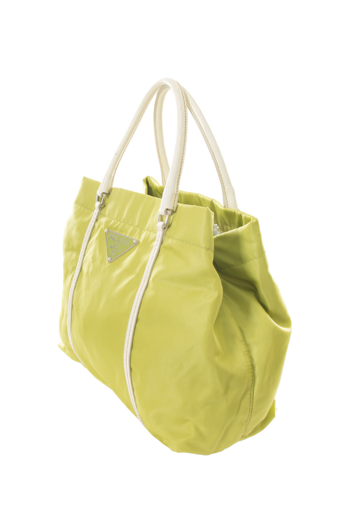 Prada Lime Nylon Bag - irvrsbl
