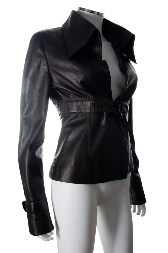 Valentino Leather Jacket - irvrsbl