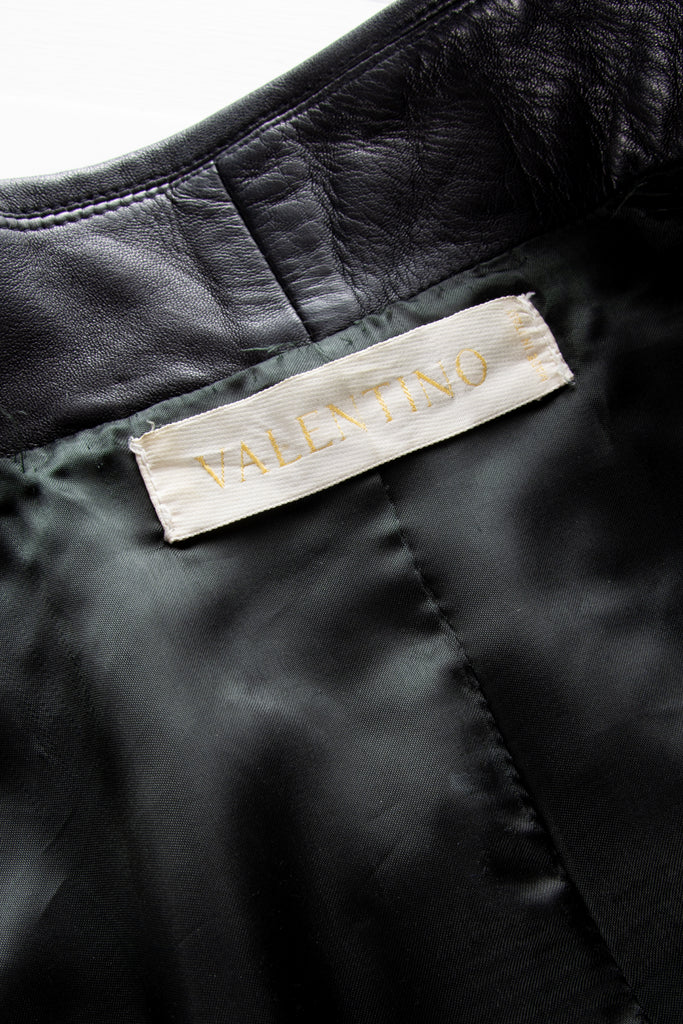 Valentino Leather Jacket - irvrsbl