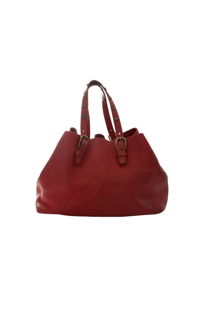 Miu Miu Red Leather Shoulder Bag - irvrsbl