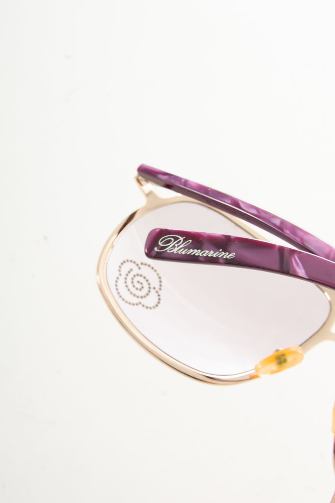 Blumarine Rose Swarovski Sunglasses - irvrsbl